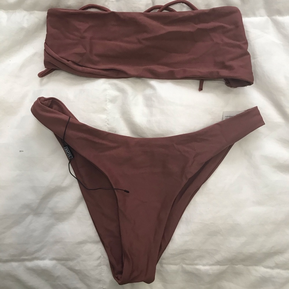 Womens bathing suit.